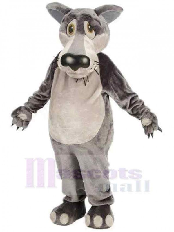 Loup costume de mascotte