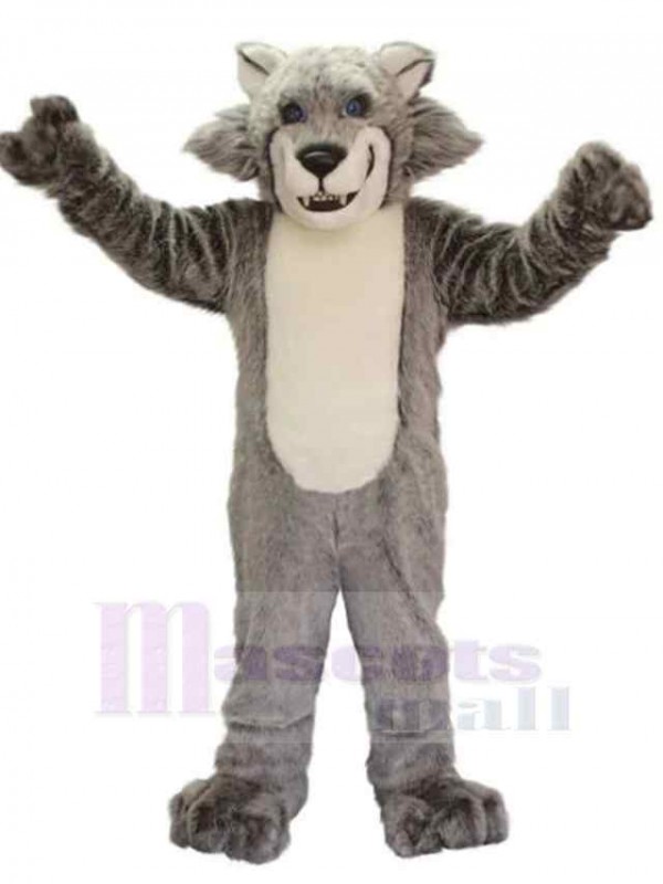 Loup costume de mascotte