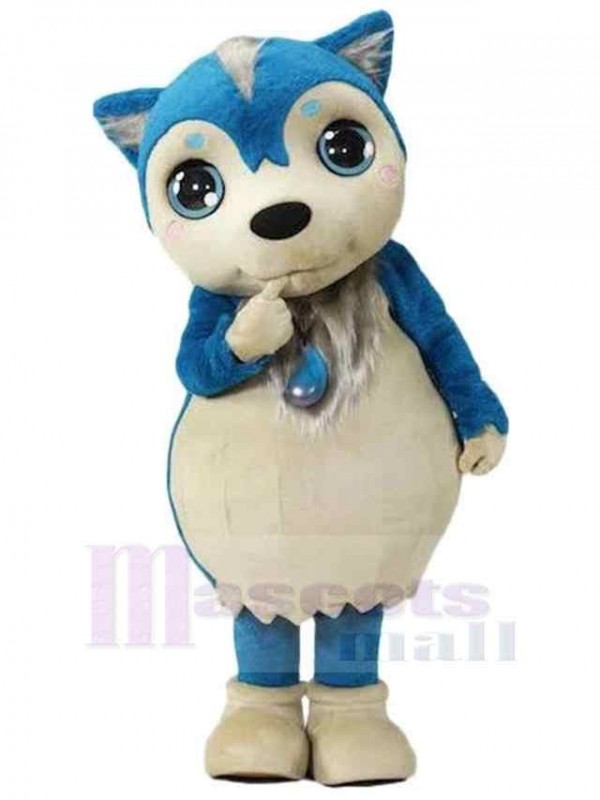Loup costume de mascotte