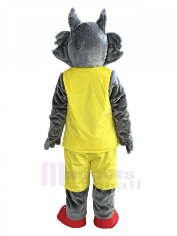 Loup costume de mascotte