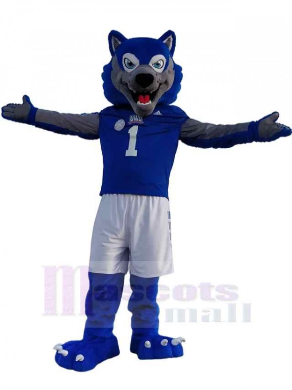 Loup costume de mascotte