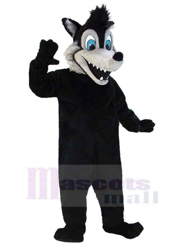 Loup costume de mascotte