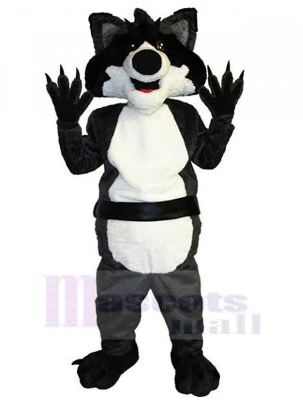 Loup costume de mascotte