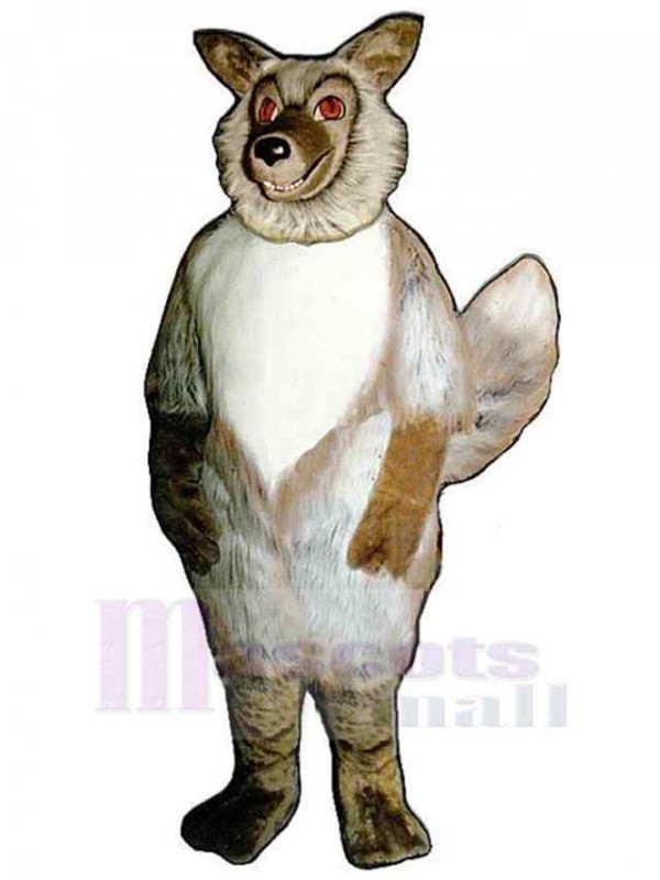 Loup costume de mascotte