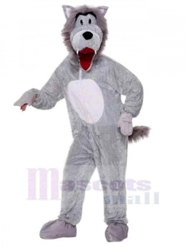 Loup costume de mascotte