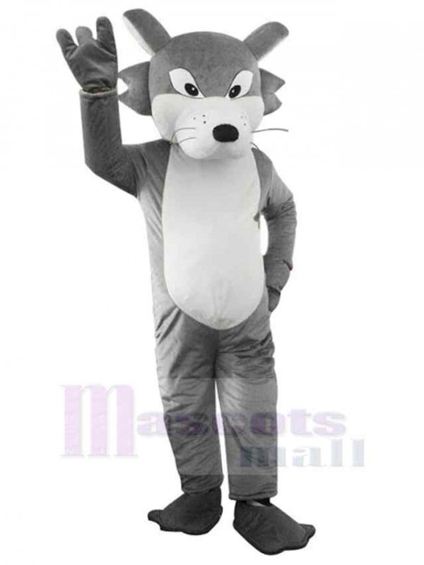 Loup costume de mascotte