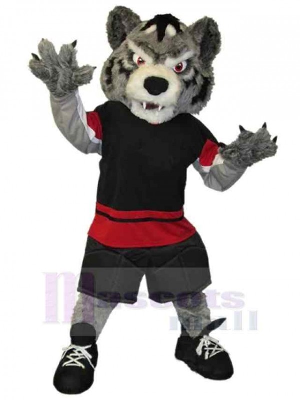 Loup costume de mascotte