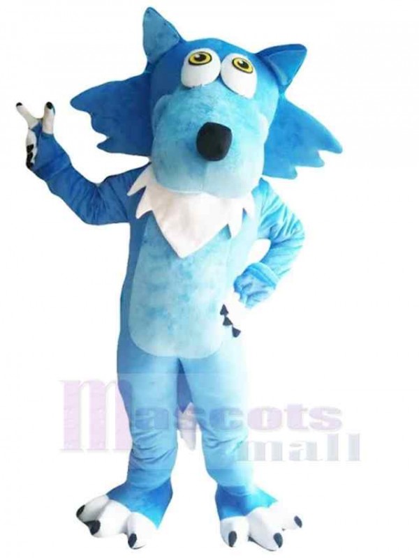 Loup costume de mascotte