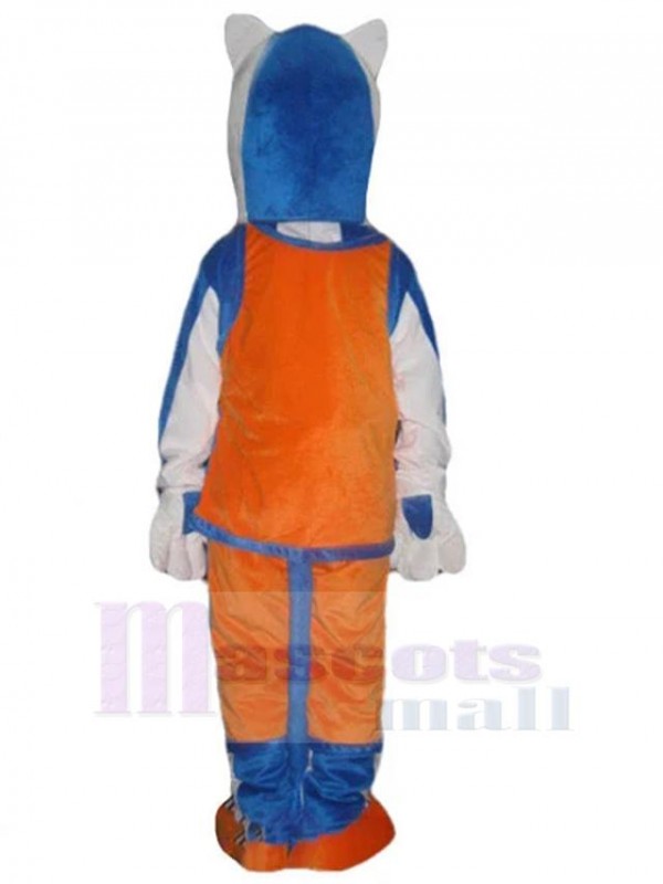 Loup costume de mascotte