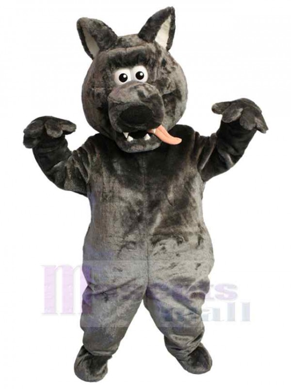 Loup costume de mascotte