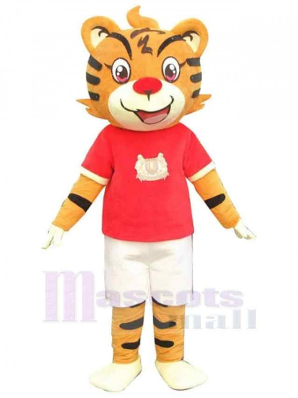 Tigre costume de mascotte
