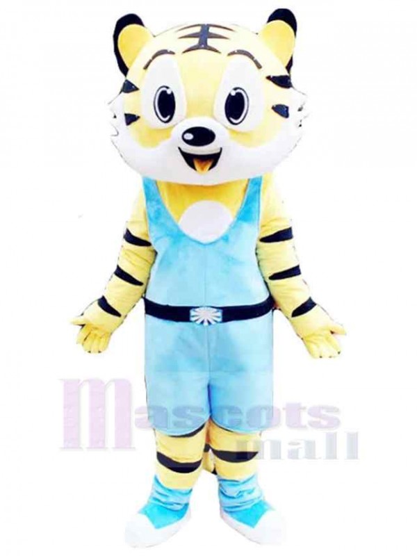 Tigre costume de mascotte
