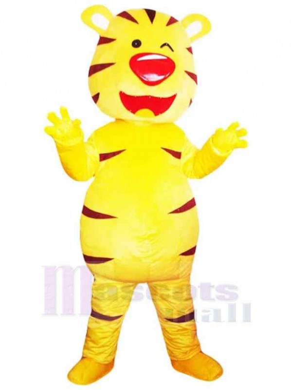 Tigre costume de mascotte