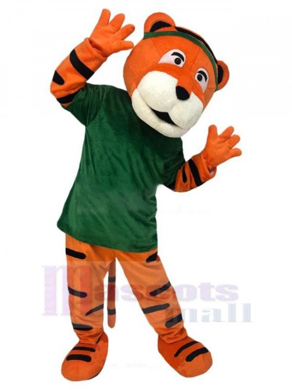 Tigre costume de mascotte