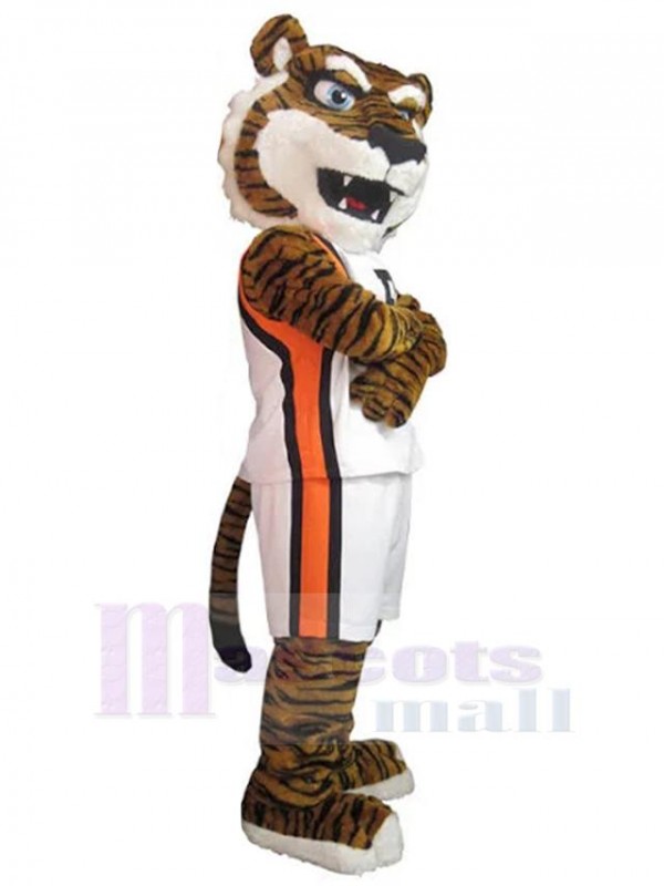 Tiger maskottchen kostüm