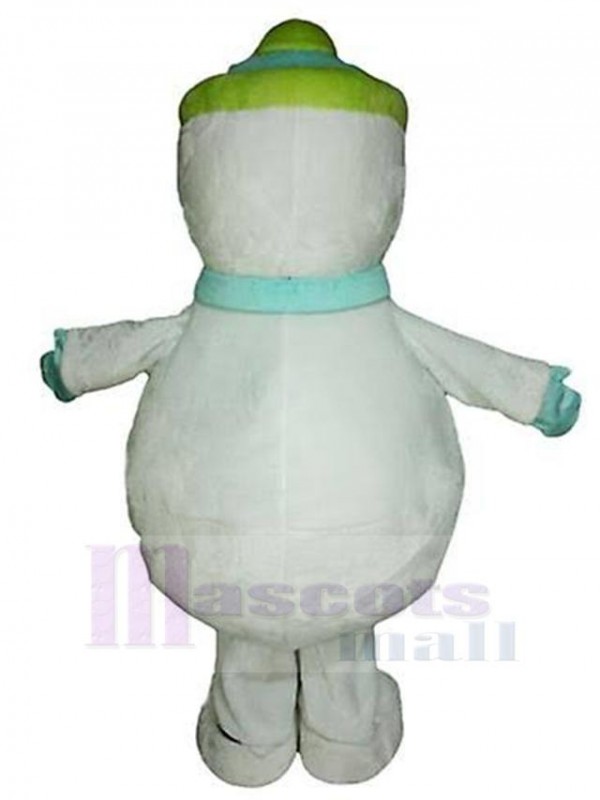 Bonhomme de neige costume de mascotte