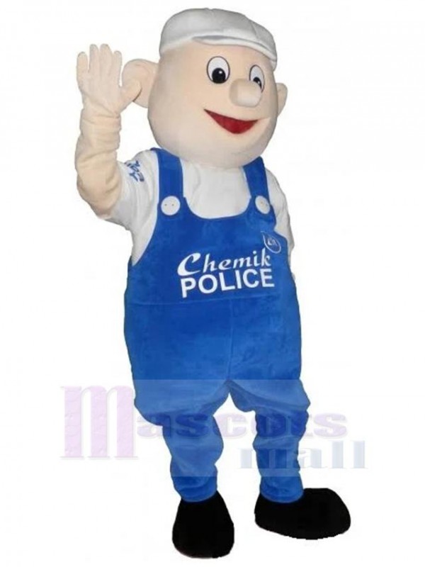Bonhomme de neige costume de mascotte