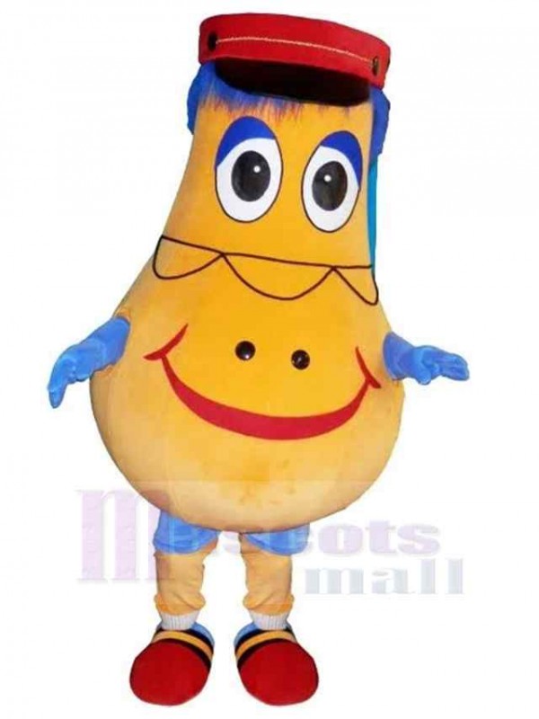 Bonhomme de neige costume de mascotte