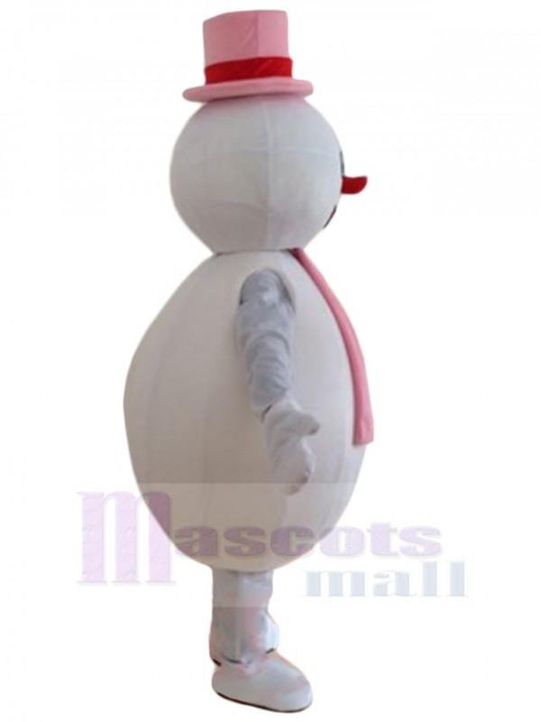 Bonhomme de neige costume de mascotte