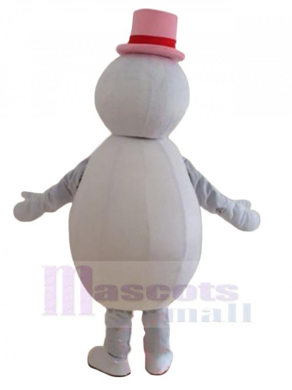 Bonhomme de neige costume de mascotte