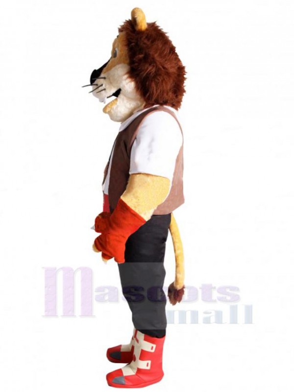 Lion costume de mascotte