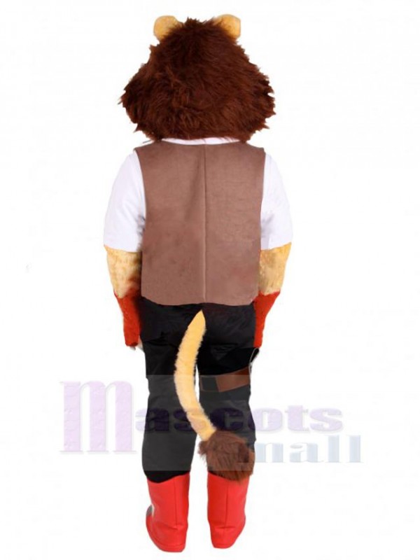 Lion costume de mascotte