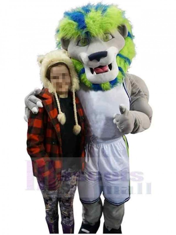 Lion costume de mascotte