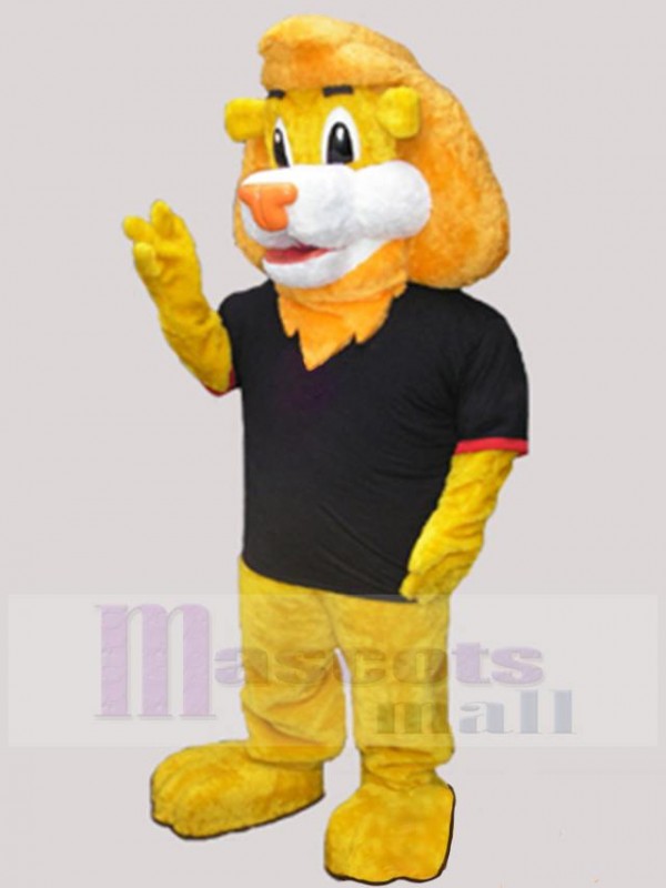 Lion costume de mascotte