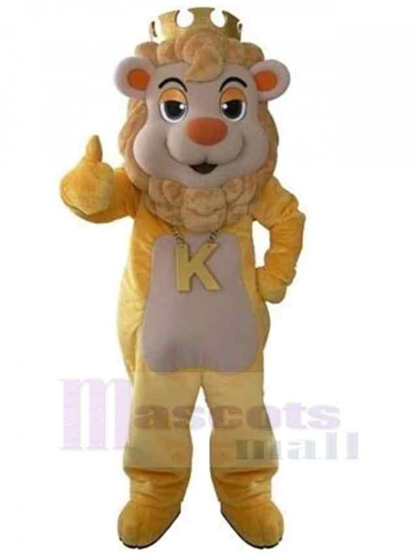Lion costume de mascotte