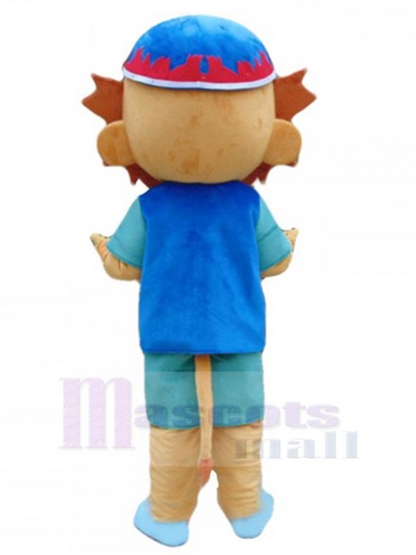 Lion costume de mascotte