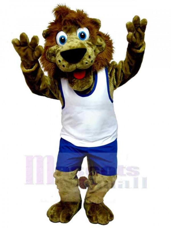 Lion costume de mascotte