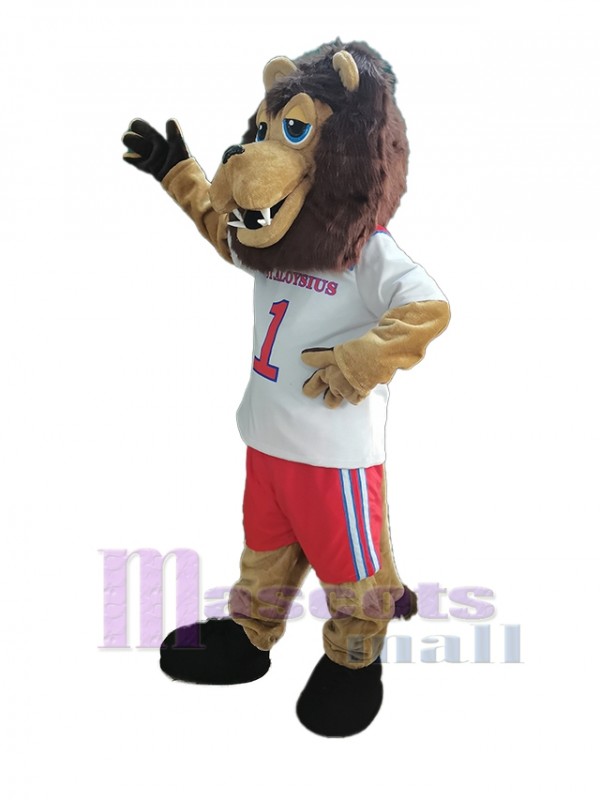 Lion costume de mascotte
