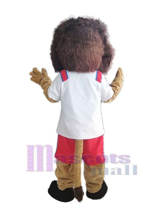 Lion costume de mascotte