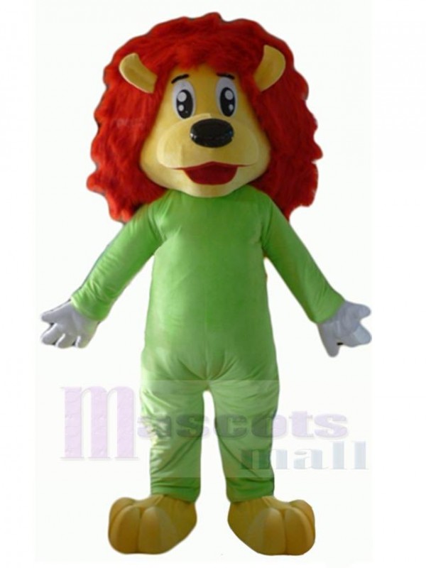 Lion costume de mascotte