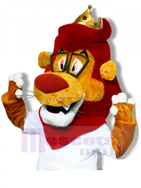 Lion costume de mascotte