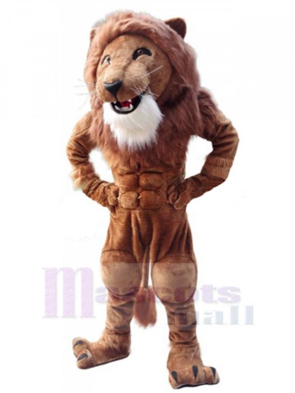 Lion costume de mascotte