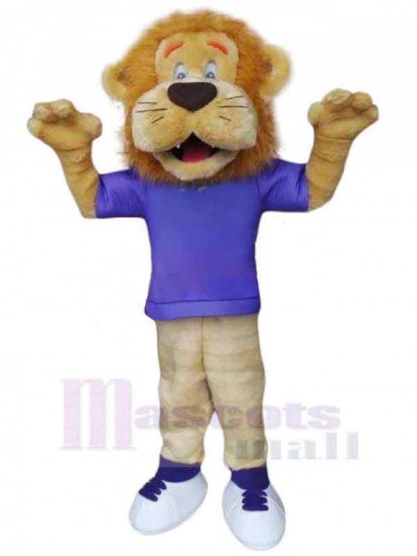 Lion costume de mascotte