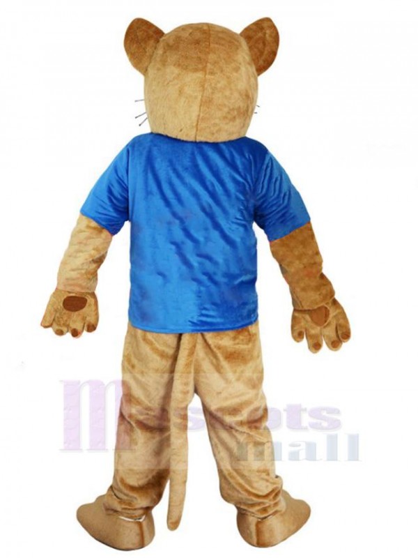 Léopard costume de mascotte