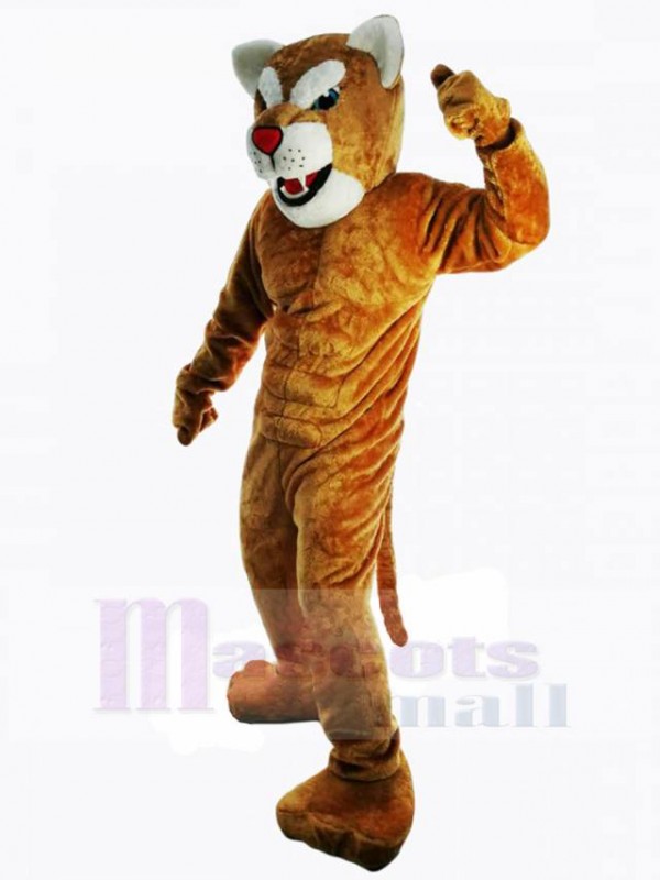 Léopard costume de mascotte