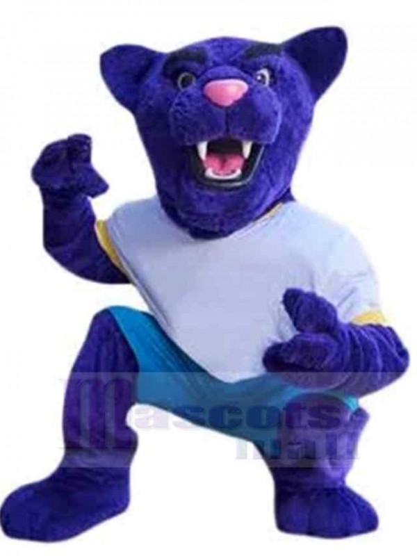 Léopard costume de mascotte