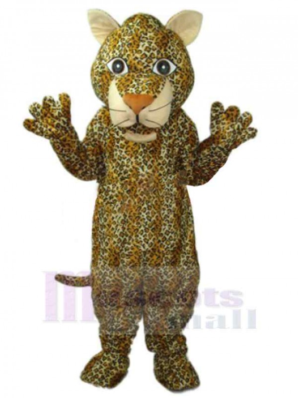 Léopard costume de mascotte