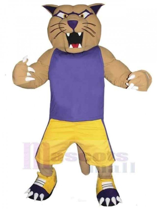 Cougar costume de mascotte