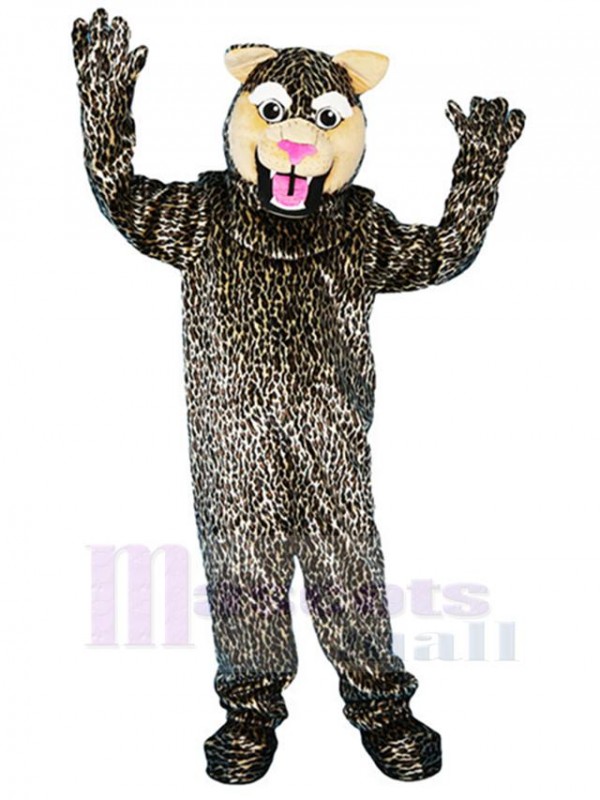 Léopard costume de mascotte