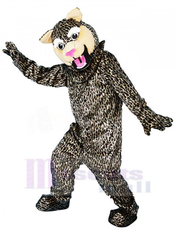 Léopard costume de mascotte