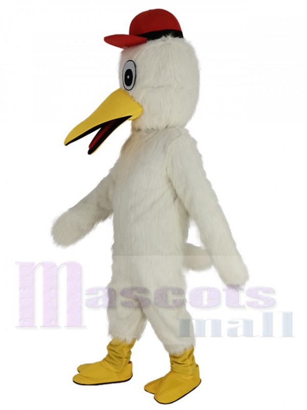 Cigogne costume de mascotte