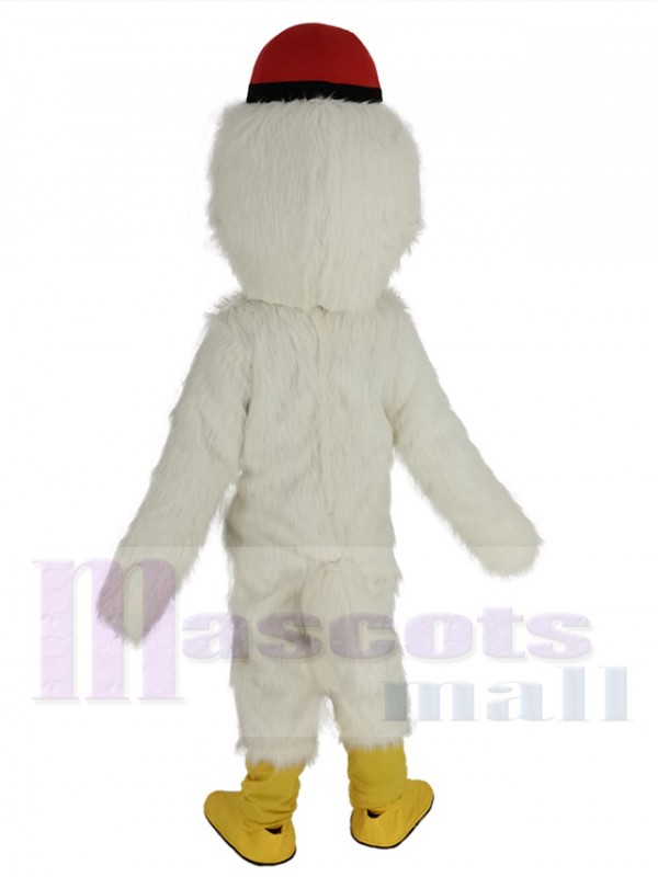 Cigogne costume de mascotte