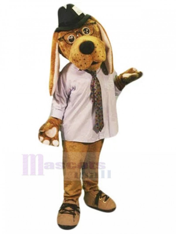 Chien costume de mascotte