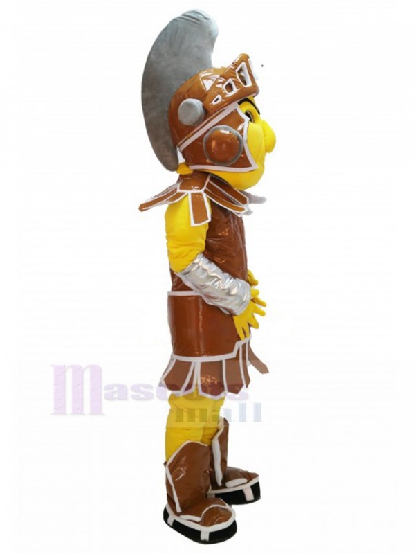 Spartiate Chevalier costume de mascotte