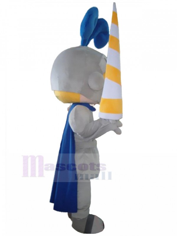chevalier costume de mascotte