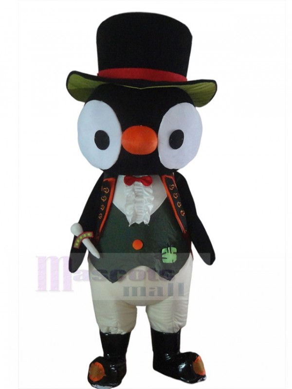 manchot costume de mascotte